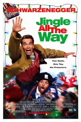 Posters USA Jingle All The Way Arnold 36''L x 24''W, Vibrant colors 