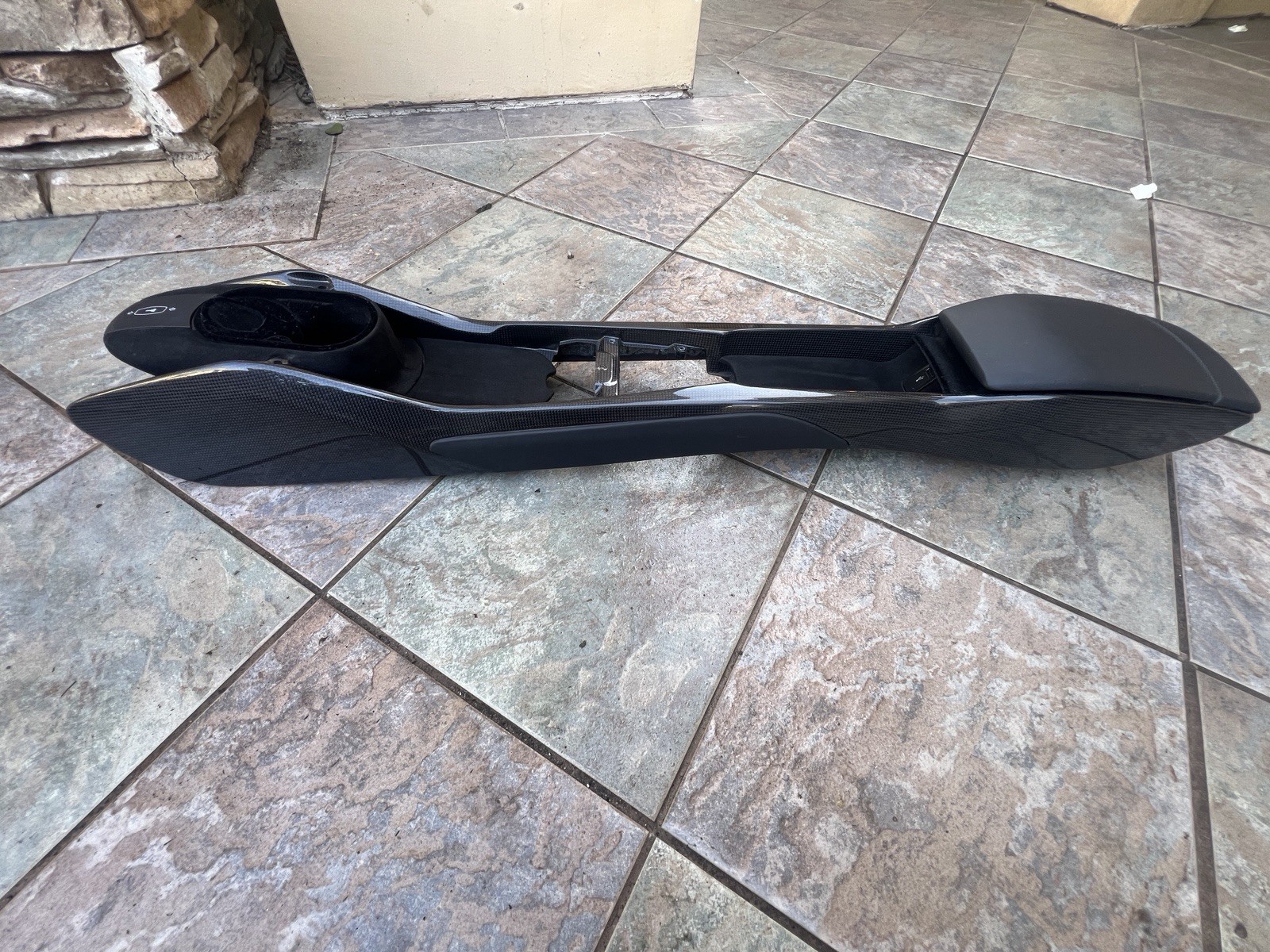 Ferrari 488 GTB Spider OEM carbon center console. Pn # 86883700