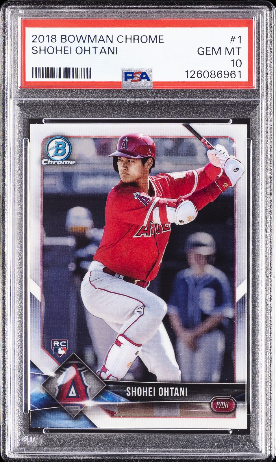 2018 BOWMAN CHROME #1 SHOHEI OHTANI ROOKIE RC PSA 10