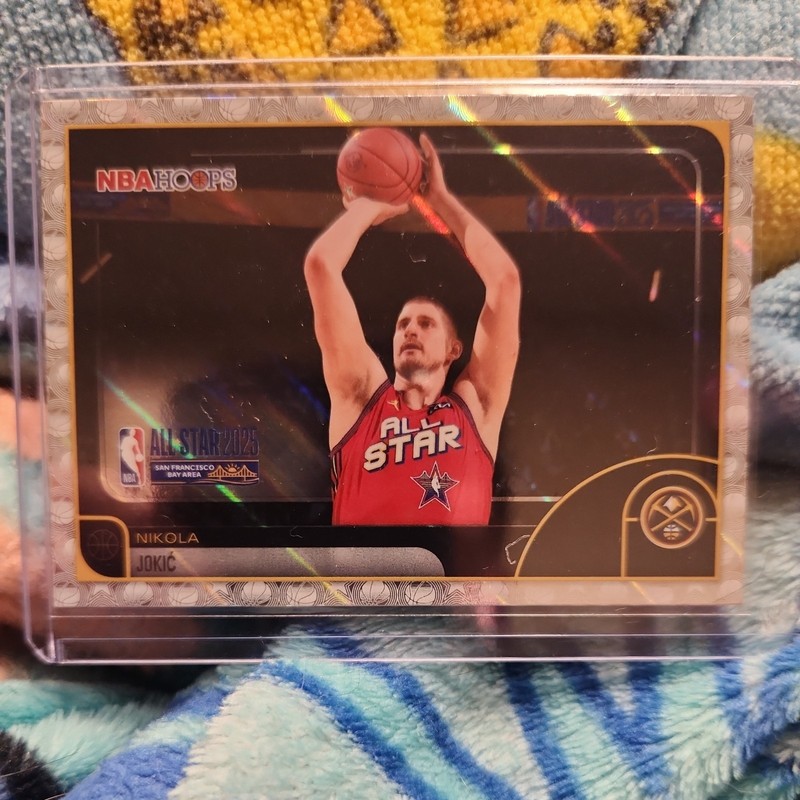 Topps NBA Hoops 2026 All-Star Nikola Jokić #290 Nuggets NBA Basketball Card