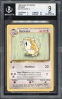 1999 Pokemon SPANISH 1st Edition Base Set Raticate 40/102 BGS 9 MINT