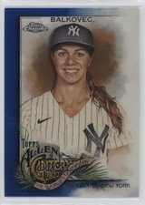 2022 Topps Allen & Ginter Chrome Blue Refractor 30/150 Rachel Balkovec #213 0j8f
