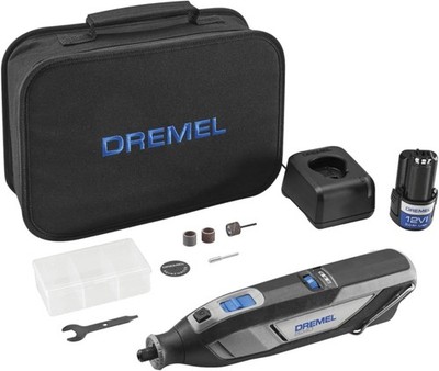 Dremel 8240-5 12V Cordless Rotary Tool Kit with Variable Speed and Comfort Grip