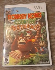 Donkey Kong Country Returns Nintendo Wii Game Complete With Manual 