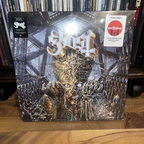 Ghost Impera Target Exclusive Frost Colored Vinyl LP + Size Large T-Shirt! New