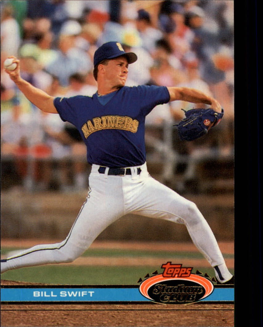 1991 Stadium Club #372 Bill Swift - BB