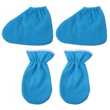 4 Pcs Paraffin Wax Spa Gloves Booties Hand Foot Covers Treatment