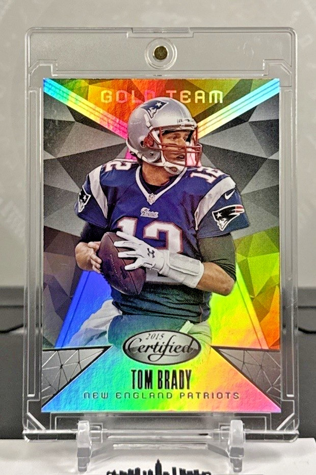 TOM BRADY 2015 Panini Certified GOLD TEAM #GT1 Patriots Insert NM-MT