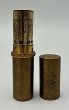 Vintage 1950s Revlon Bravo Brass Tube Red Pink Non Smear Lipstick - for Display