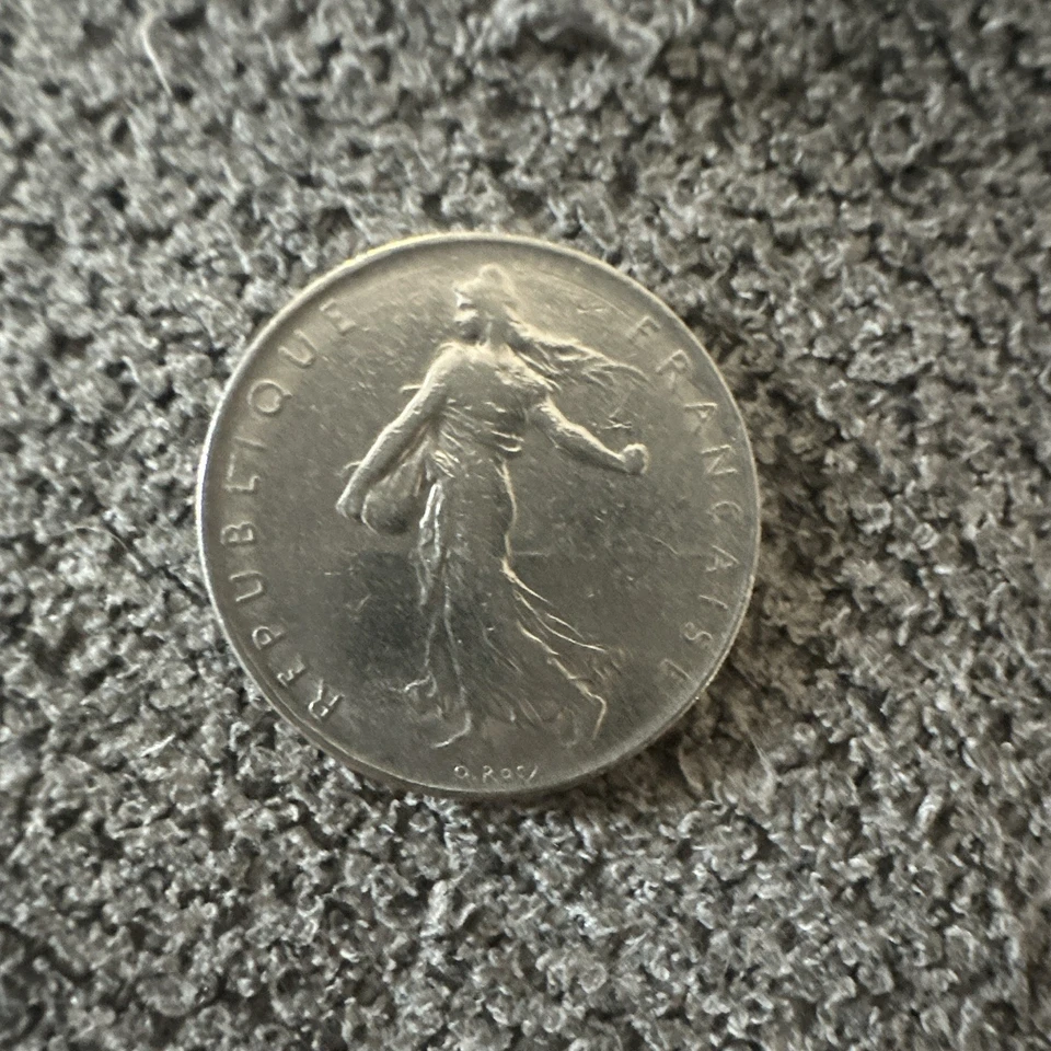 Pièce 1 Franc Semeuse République Française 1960 (Période 1901-1999) - Photo 2/2