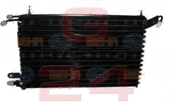 Condensador radiador + secador VW Golf II Jetta II Corrado '83-'95 1.0 - 2.0 - Imagen 4 de 4