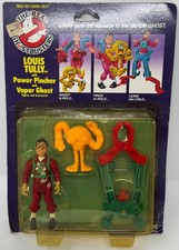 Real Ghostbusters Louis Tully with Power Pincher and Vapor Ghost 1986 Kenner