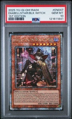 Diabellstar the Black Witch (New Art) (Quarter Century Secret Rare