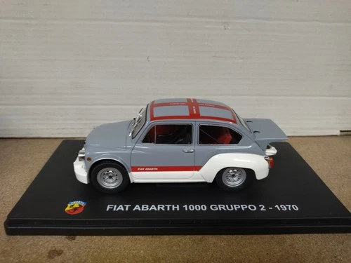 FIAT ABARTH 1000 1970 GROUP 2 1:24 HATCHET IXO