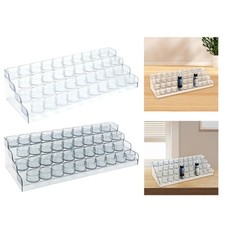 Clear Paint Organizer Paint Organizer Portable Desktop Organization Art Supplies