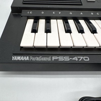 YAMAHA Portasound PSS-470 ヤマハ YAMAHA PortaSound PSS-470 Electronic Keyboard Synthesizer Retro