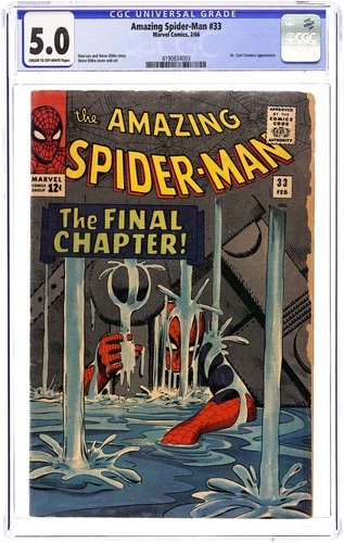 Amazing Spider-Man #33 CGC 5.0 1966 4190834003