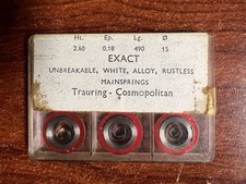 Waltham Pocket Watch Mainspring 16S 2247 / 2268 EXACT Alloy NOS