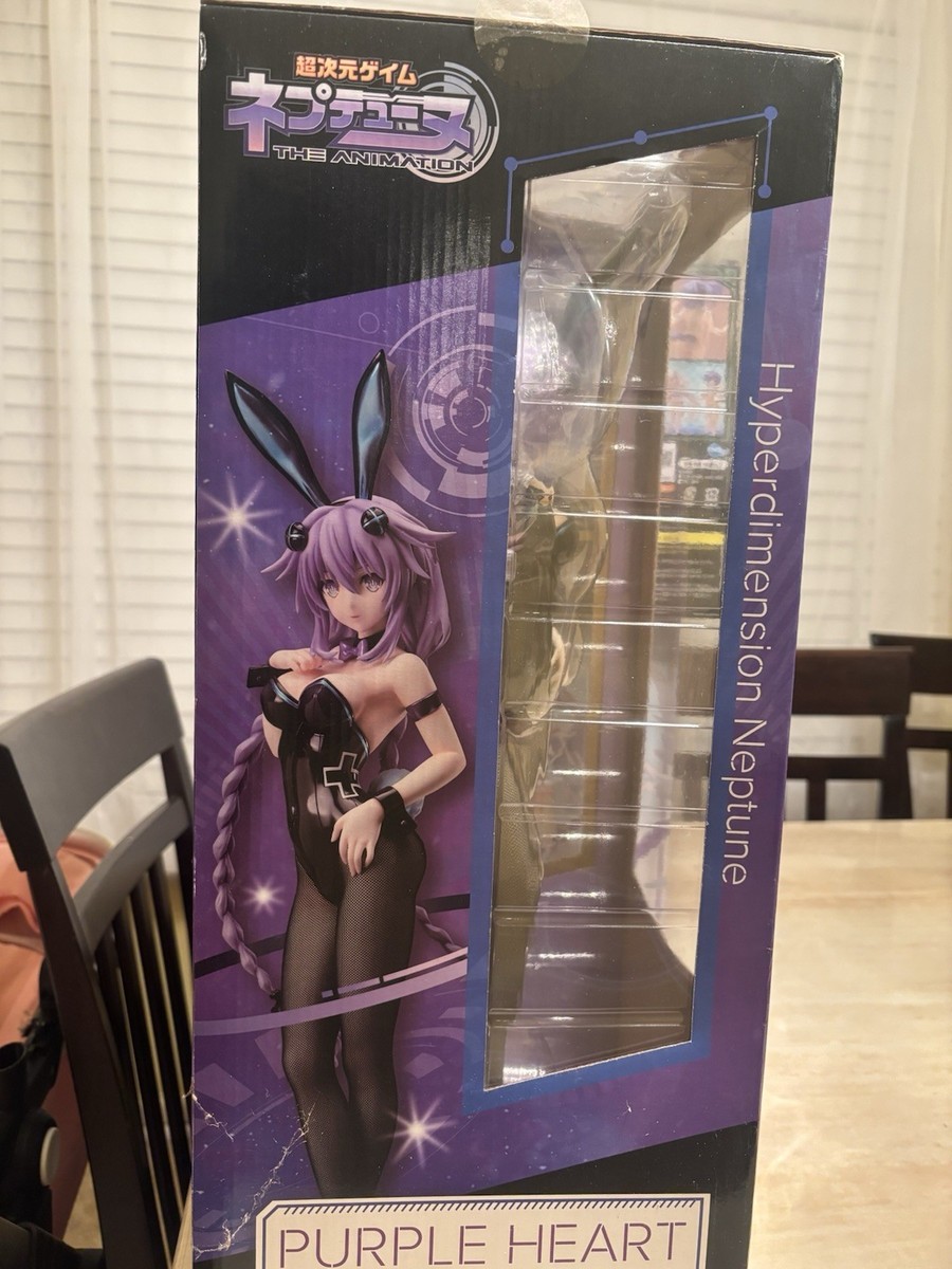 Hyperdimension Neptunia Purple Heart Bunny Ver. 1/4 Figure FREEing
