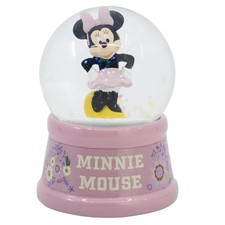 Disney Minnie Maus Schneekugel aus stabilem Kunststoff mit Kunstschnee