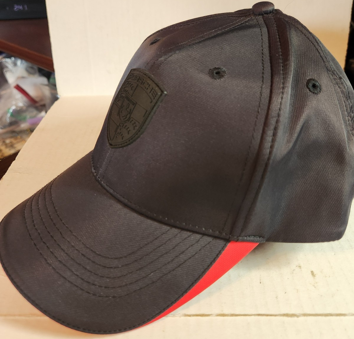 Porsche Drivers Selection Crest Strap Back Hat - image 2