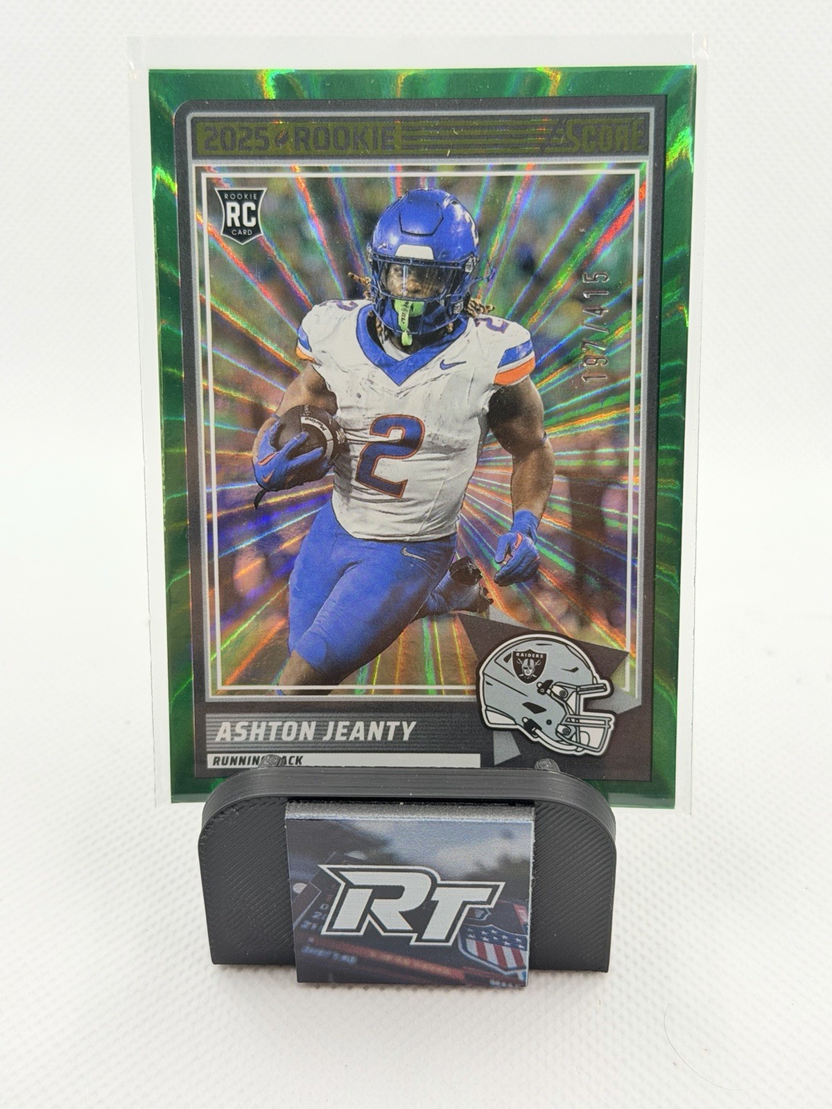 2025 Score - Rookies Ashton Jeanty #14 Spokes /415 (RC)