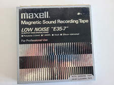 Maxell E35-7  7" Reel to Reel Tape 4  Free Shipping