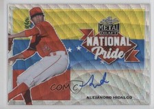 2021 Leaf Metal Draft National Pride Silver Wave Alejandro Hidalgo Auto 9hx