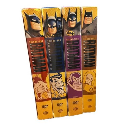 BATMAN The Animated Series Volumes 1-4 DVD Box Sets DC Comics Classic Collection