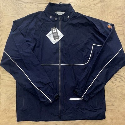 Footjoy DryJoys Select Limited Full Zip Rain Jacket Navy SIZE XL 1138-Z