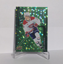 Upper Deck 2025-26 Series 1 Dazzlers Green Cole Caufield #DZ-13 Canadiens NHL