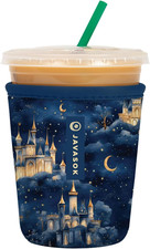Javasok Iced Coffee Cold Soda Insulated Neoprene Cup Sleeve Small: 16-20Oz