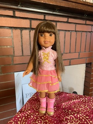 American Girl Wellie Wishers Ashlyn Doll FGD37...