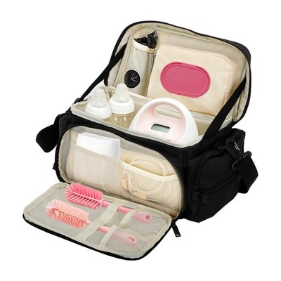 Breast Pump Bag with Spectra S1/S2 & Medela, Work/Travel Mommy Diaper Tote Ba...