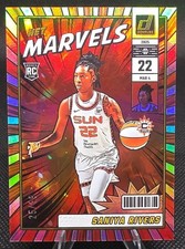 2025 Panini Donruss WNBA - Net Marvels Saniya Rivers #5 Laser Holo /99 (RC)