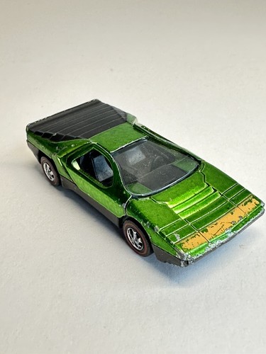 Hot Wheels Redline Carabo Car 1969/1970 Green Int. - Made In U.S.A. - Picture 21 of 23