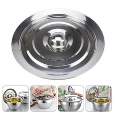 Tapa de lavabo de acero inoxidable para uso en cocina cubierta universal para alimentos diseño a prueba de fugas