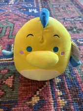 Disney Little Mermaid Flounder 8" Squishmellow Fish Stuffed Toy