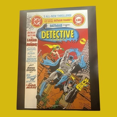 BATMAN Detective Comics 487 Canvas Wall Art 14x18 DC Comics Artissimo