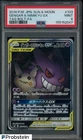 2018 Pokemon JPN Tag Bolt #103 Gengar & Mimikyu Gx FA PSA 9 MINT