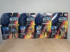 4 STAR WARS The Power of the Force 1995 Tonka LucasFilm Kenner Action Figures