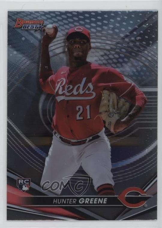 2022 Bowman's Best Hunter Greene #54 e4j