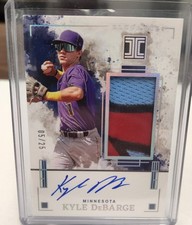 2025 Panini Impeccable Elegance Jersey Autographs Kyle DeBarge Patch AUTO /25