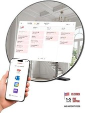Frameo Digital Picture Frame Digital Calendar 10.1 Metallic Silver Frameo 106