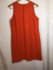Lauren Ralph Lauren Women's Orange Dress Size 8 Sleeveless