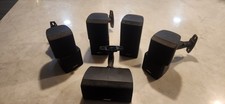 Bose 5 Speaker Surround System Black Wired Wall Mountable Set