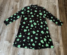 GANNI Brown Crêpe Printed Mini Dress