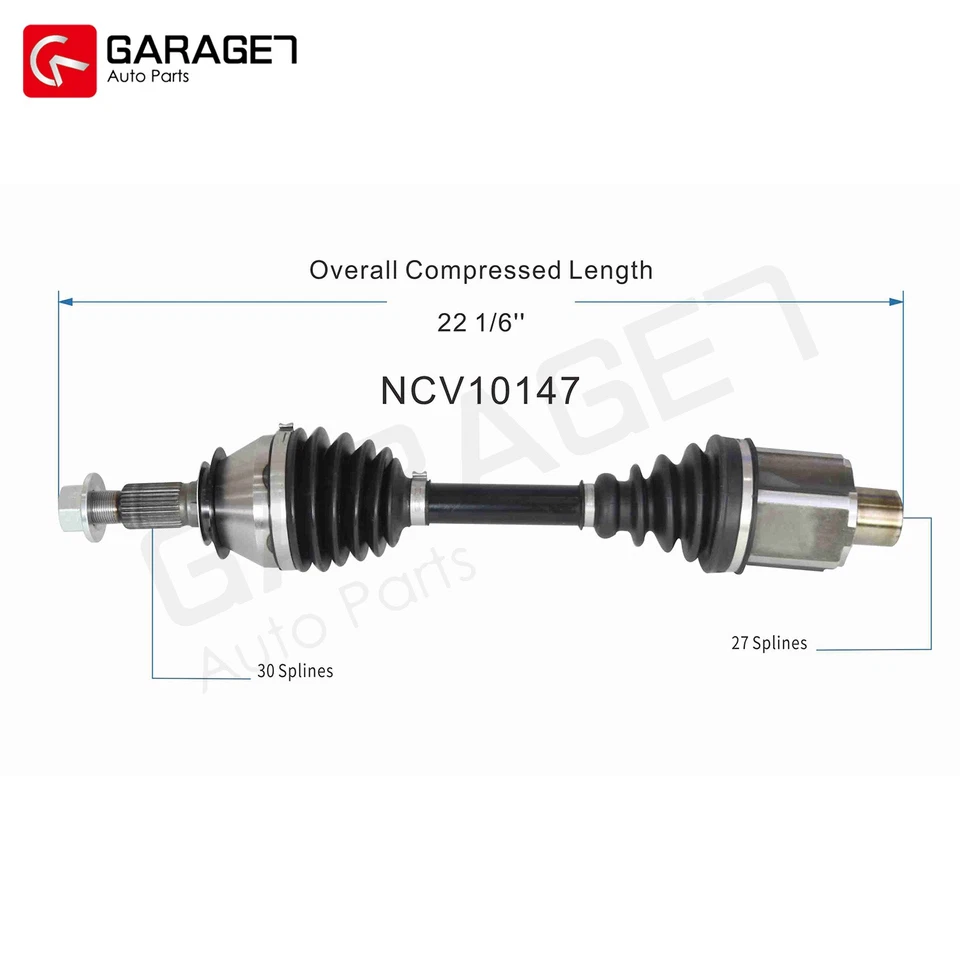 For 2016-2022 Chevrolet Malibu Premier LT 2.0L L4 Front Right CV Axle Assembly - Image 2 of 4