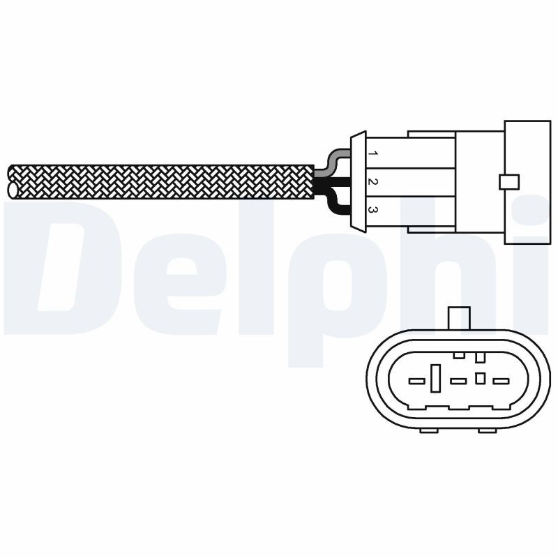 Delphi Lambdasonde Vor Katalysator Renault Clio Kangoo - Bild 5