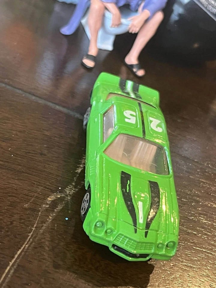 Chevrolet Camaro 1980 Road Champs #25 verde diecast estado casi nuevo 1:64 Foto 4 de 4